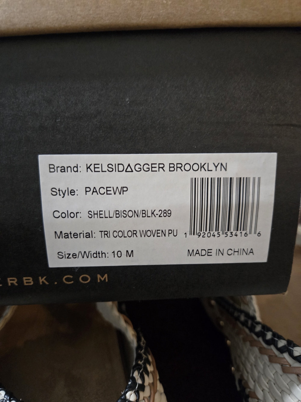 Kelsi Dagger Kids Natural Braided Slingback Sandals EUC SIZE 10 - Picture 13 of 13